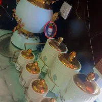 سماور و پاسماوری جای ادویه و حبوبات