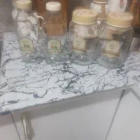 بانکه شیشه ای حبوبات .مربا.اب.ترشی