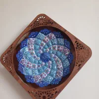 بشقاب میناکاری