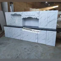 کابینت ترنج ام دی اف نئوکلاسیک ممبران هایگلاس فوری