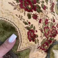 رومیزی های گلدار مخمل