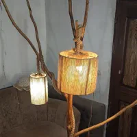 آباژور چوبی روستیک