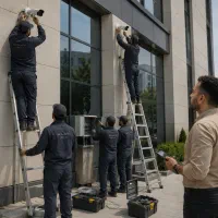 اجرای تخصصی پروژه‌های بزرگ دوربین مداربسته