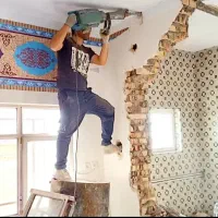تخریب ساختمان کلی و جزئی بااکیپ وارد به کار ایمنی