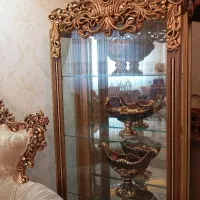 بوفه ی تمام چوب طلایی