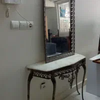 کنسول آیینه برنز