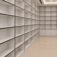 فروش فوری دکور کامل مغازه بسیار تمیز و شیک