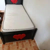 تخت تک نفره فلزی