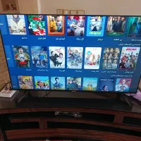 ال ای دی ۵۵ اسنوا اسمارت 4k .فریم لس با گلس محافظ