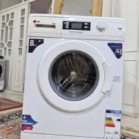 ماشین لباسشویی الجی 8کیلویی اصل کره