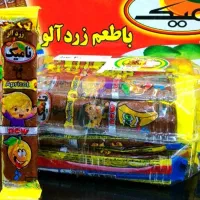 فروش عمده انواع لواشک نامیک، ناریش، آلوچه و تنقلات