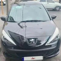 ۲۰۷ پانا مشکی با رینگ فروش فوری