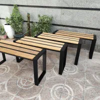 میز نیمکت صندلی مدرن مینیمال ماتریس