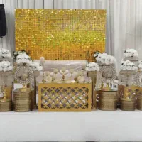 جایگاه و سفره عقد عروس و داماد
