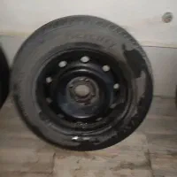 رینگ و لاستیک سایز پانزده سمند پارس سالم