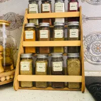 جا ادویه مکارتی پایه دار مخصوص آشپزخانه مدرن