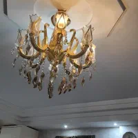 لوستر ۸شاخه کریستال چک