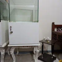 بوفه شیشه پایین چوب مرغوب