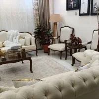 مبل کویین فرانسوی درحدنونو مناسب جهیزیه