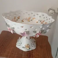 ظرف میوه خوری گل برجسته