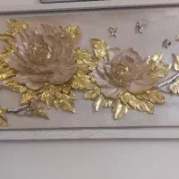 تابلو  سه بعدی ورق طلا