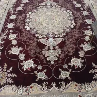 2حلقه فرش ماشینی در حد نو