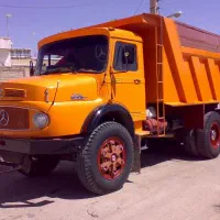 کمپرسی ده چرخ شن ماسه مخلوط ..در خدمت مردم