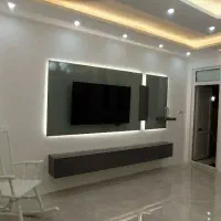 اجرای تی وی وال کابینت کمد ترموال ماربل دیوار پوش