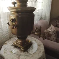 سماور بسیار قدیمی روسی دوعقاب