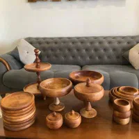 سرویس پذیرایی چوبی