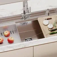 گازشیشه ای++هود++سینک