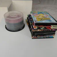 پک ۶۲ عدد CD و DVD فیلم بازی