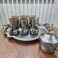 چای خوری سالینو(سینی .قندان  .فنجان )