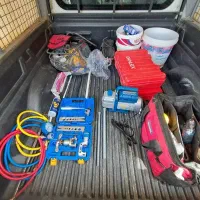 نصب کولر اسپیلیت ، پکیج رادیاتور و پمپ و منبع