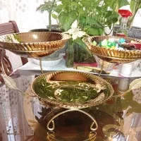 ظرف ۳تایی شیک رومیزی