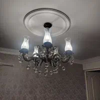 2 عدد لوستر 5 شاخه