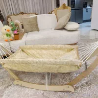 گهواره ننو سنتی مدل سورتمه وودار