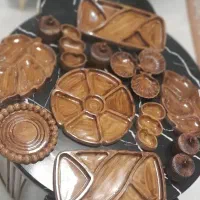 ظروف طرح چوب
