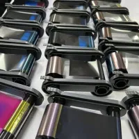 ریبون مشکی k ribbon رول روبان سیاه ۱۰۰۰ تایی