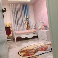 ست پرده و فرش کودک