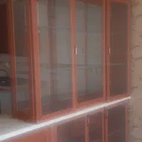 کابینت بهمراه سینک و هود و بوفه