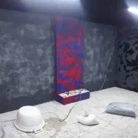 تاسیسات برق لوله دکور رنگ پتینه گچ نازل‌ترین قیمت