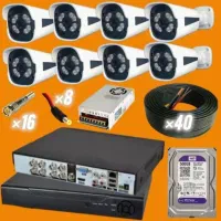 دوربین مداربسته/+دید درشب امنیت ۲۴ساعته