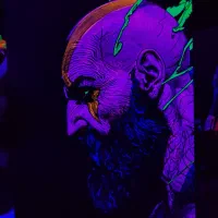 تابلو بلک لایت تابلو بلکلایت گیمی blacklight