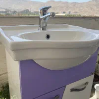 ست روشویی وکابینت پی وی سی