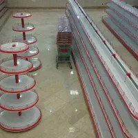 شلف.قفسه فروشگاهی خودایست دیواری با نصاب