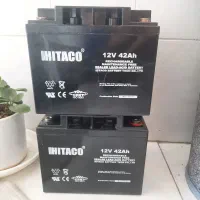 باتری یو پی اس هیتاکو مدل HB42-12 ظرفیت ۴۲ آمپر