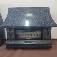 بخاری گازی طرح شومینه