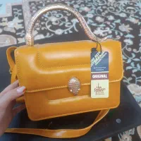 کیف خارجی مجلسی و اسپرت نارنجی خردلی