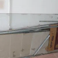 شیشه درب